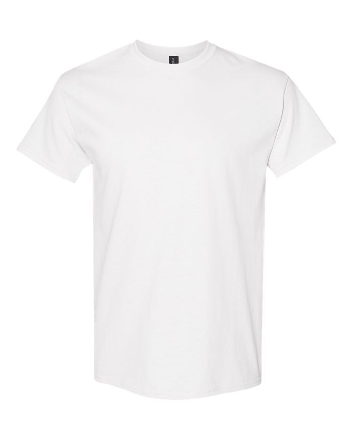 White classic cotton tee